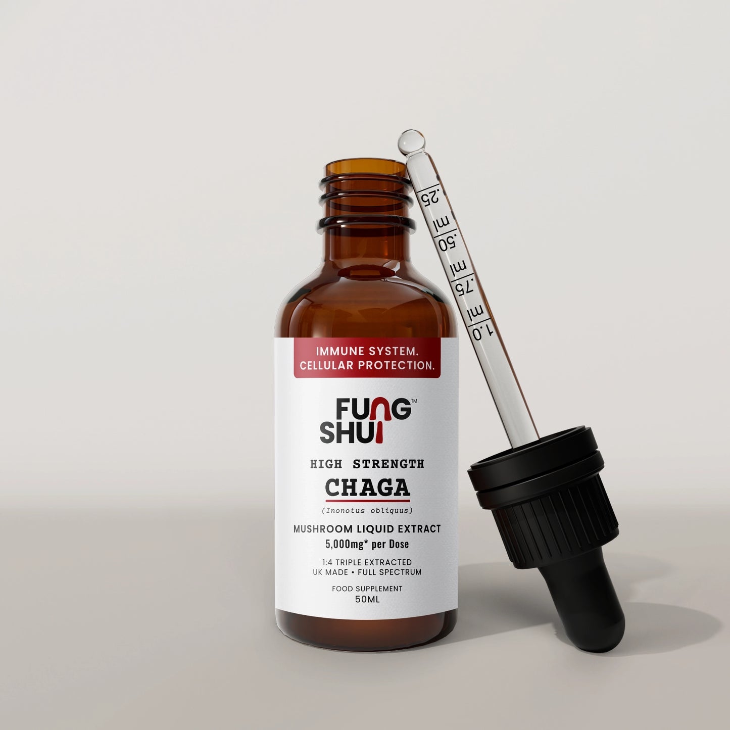 High Strength Chaga Premium Mushroom Liquid Extract