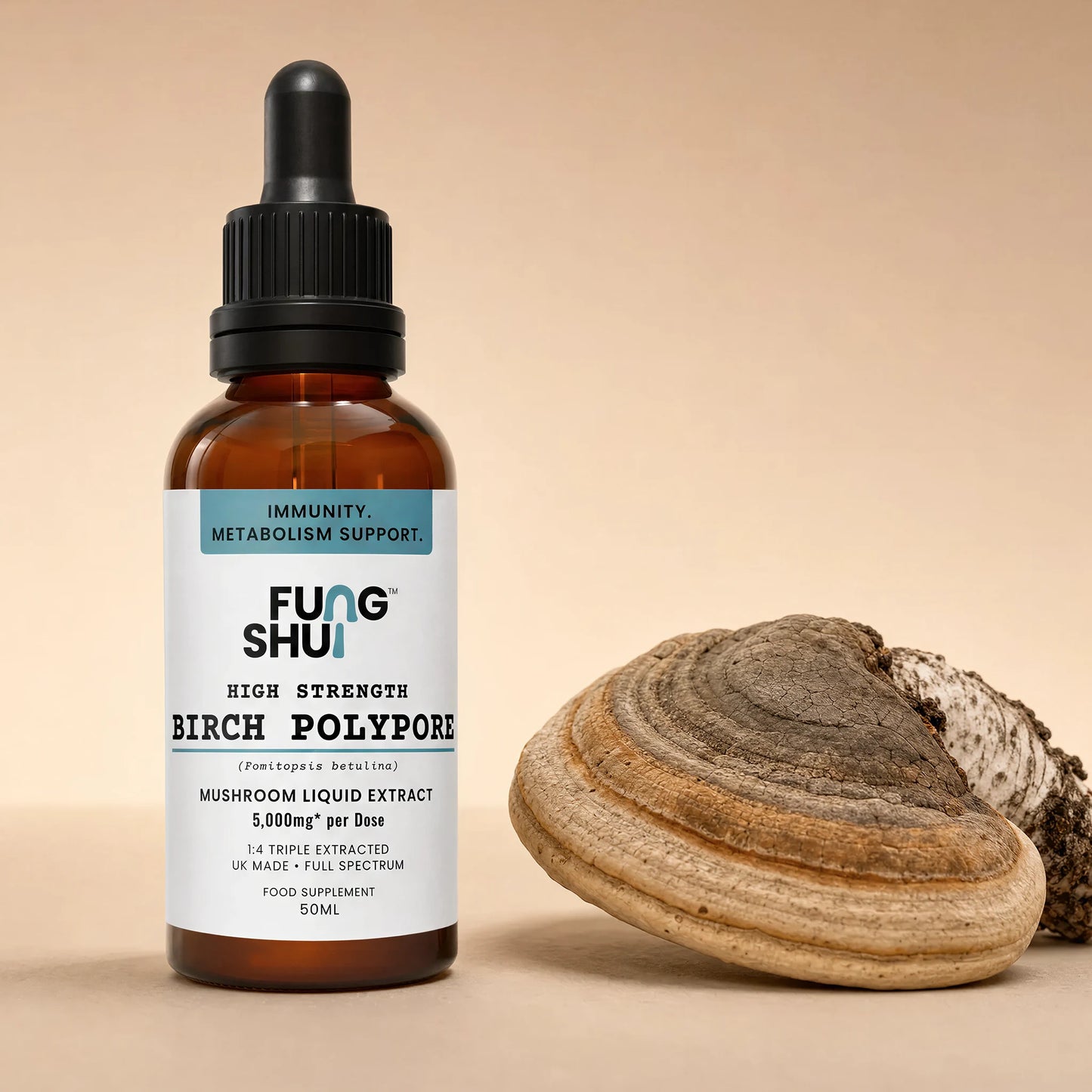 High Strength Birch Polypore Premium Mushroom Tincture Liquid Extract