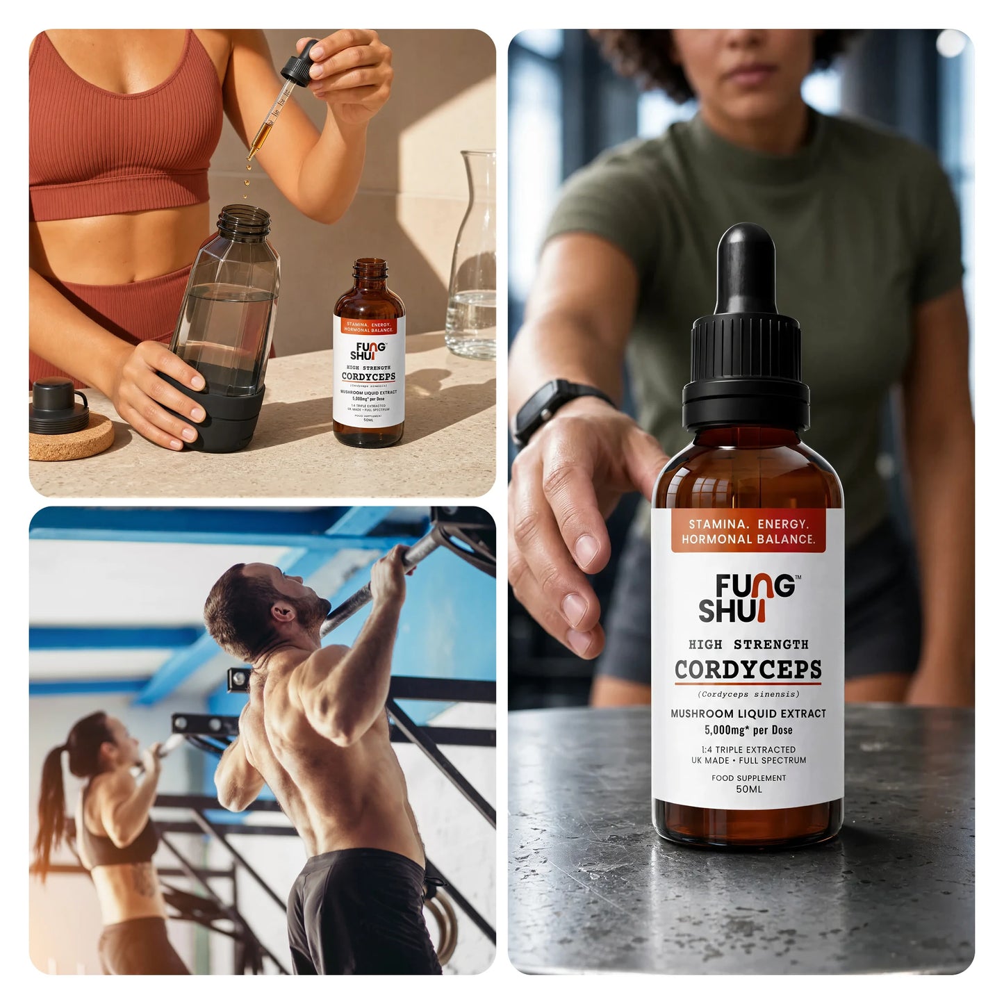 High Strength Cordyceps Premium Mushroom Tincture Liquid Extract