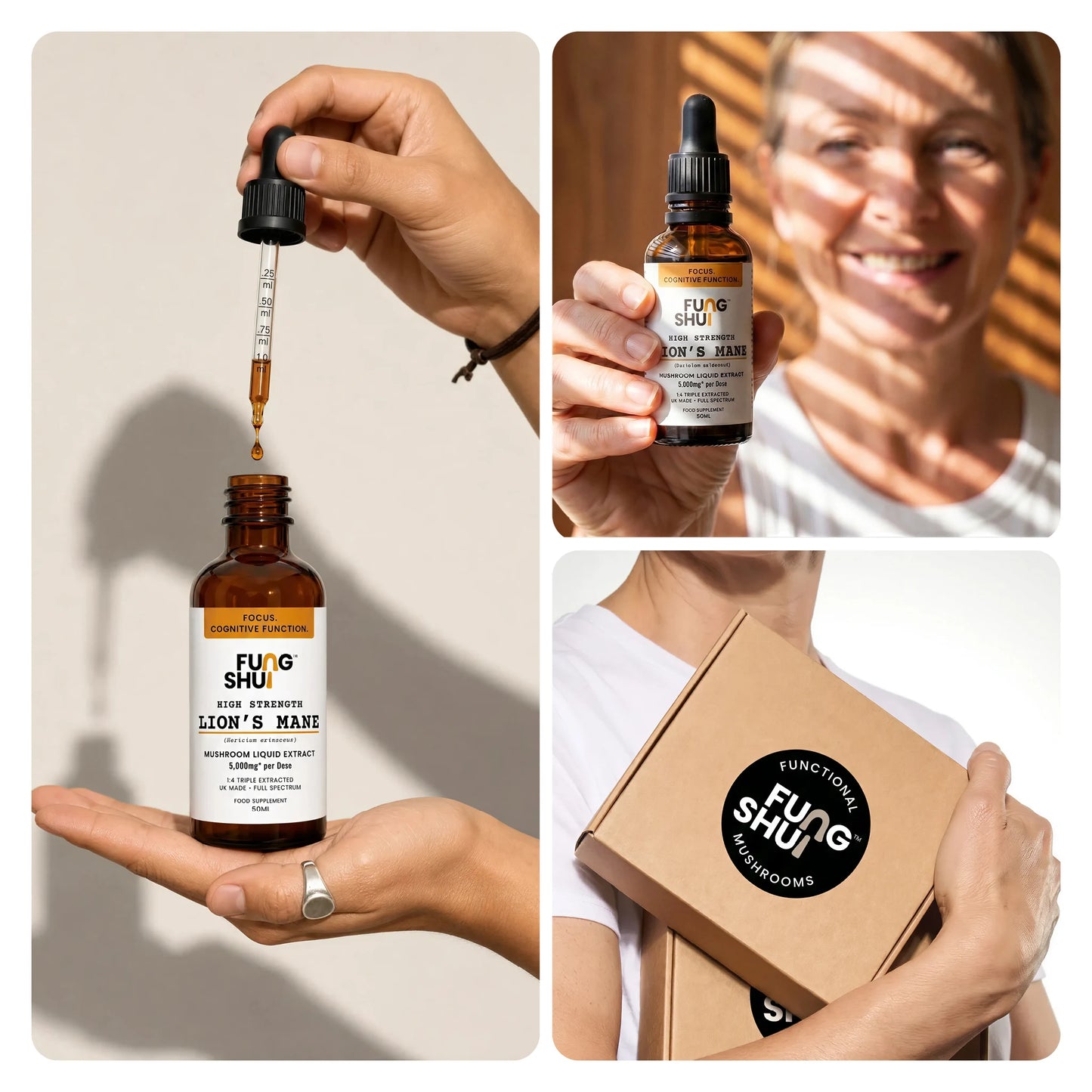 High Strength Lion’s Mane Mushroom Tincture Liquid Extract