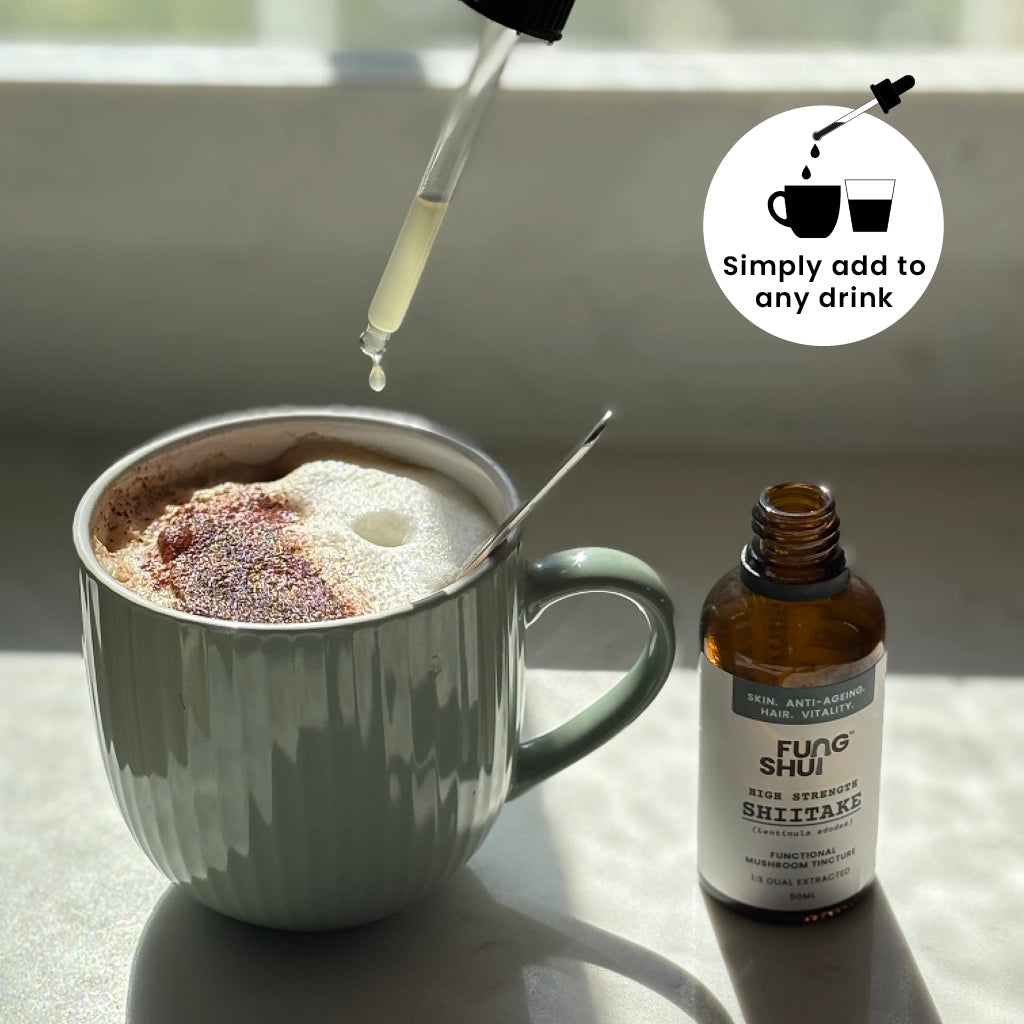 High Strength Shiitake Premium Mushroom Tincture Liquid Extract