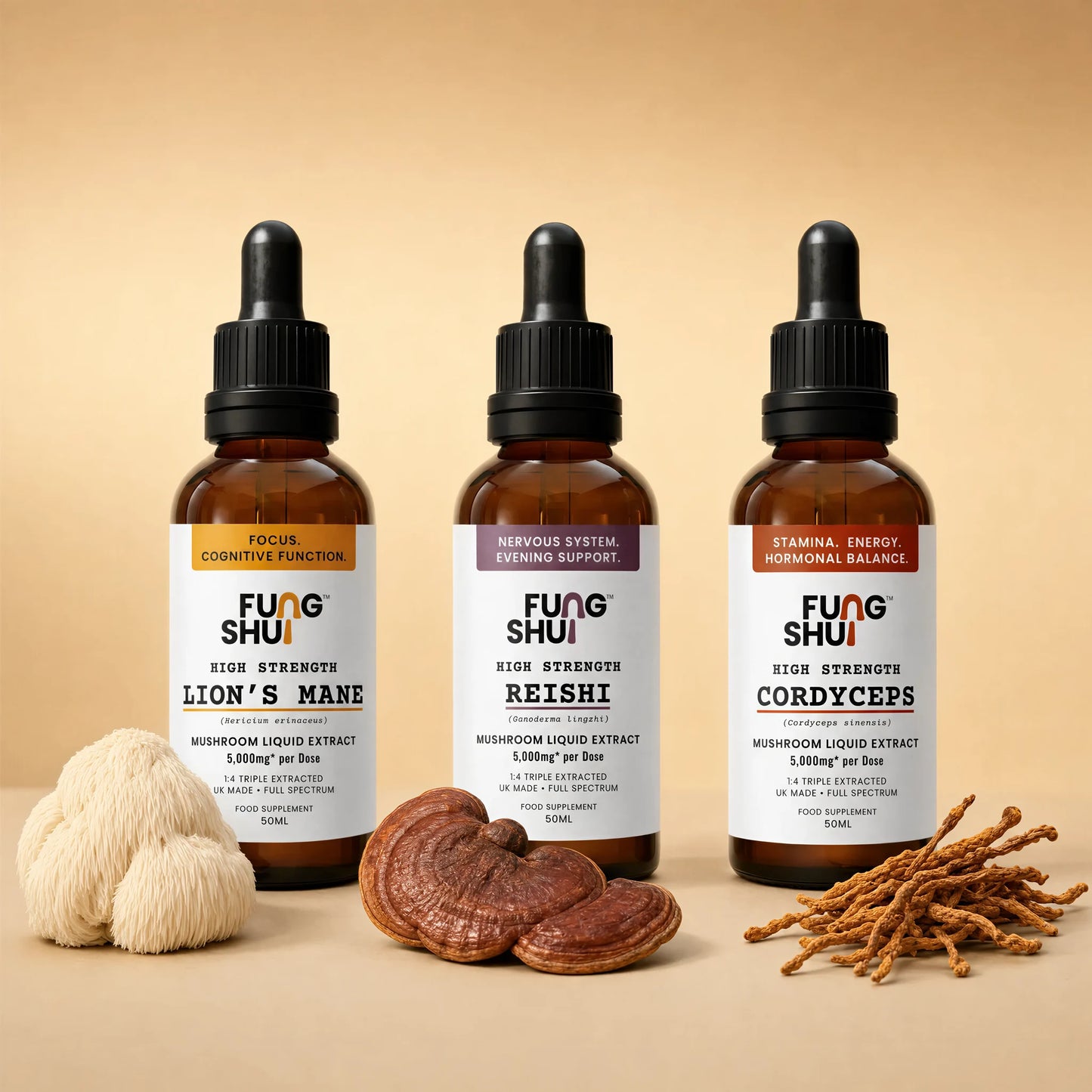 Menopause Pack Premium Mushroom Tincture Liquid Extracts